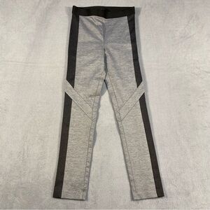BCBGMaxAzria Women’s Heather Gray & Black Knit Leggings, size XS